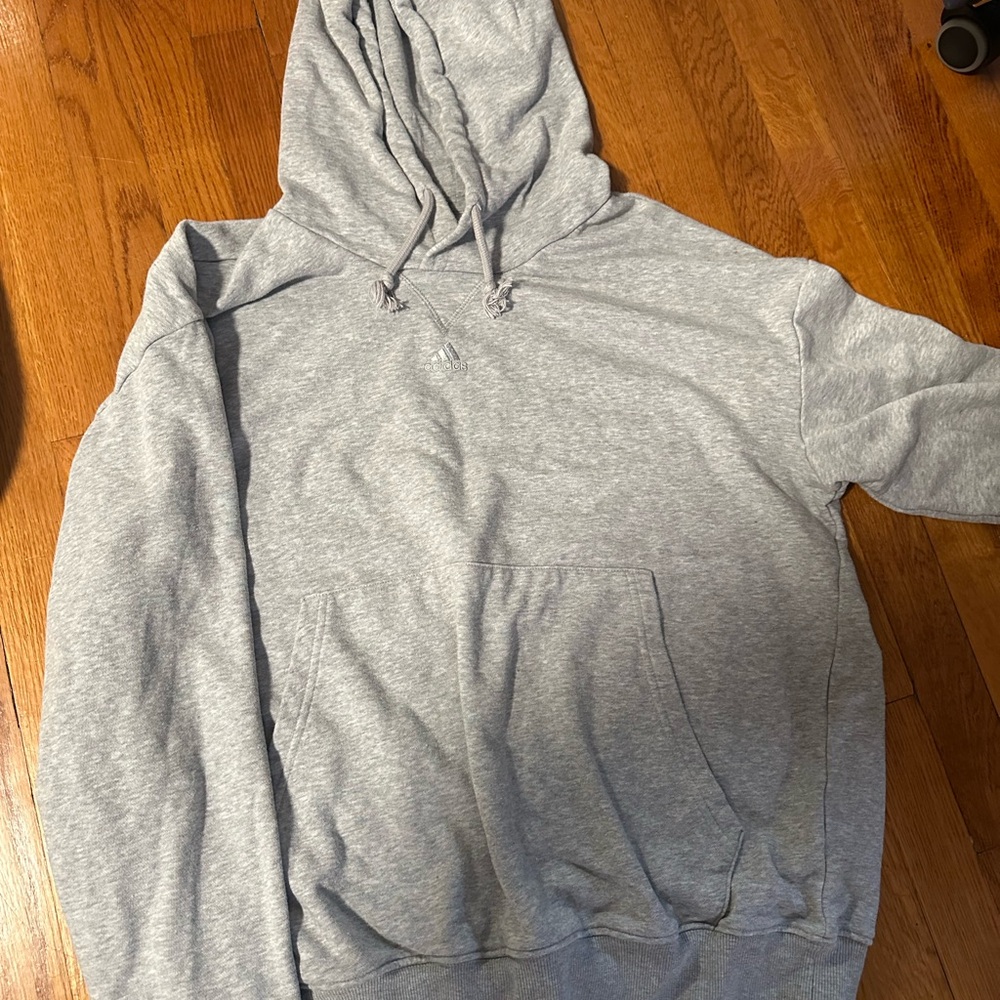 Gray Adidas Hoodie